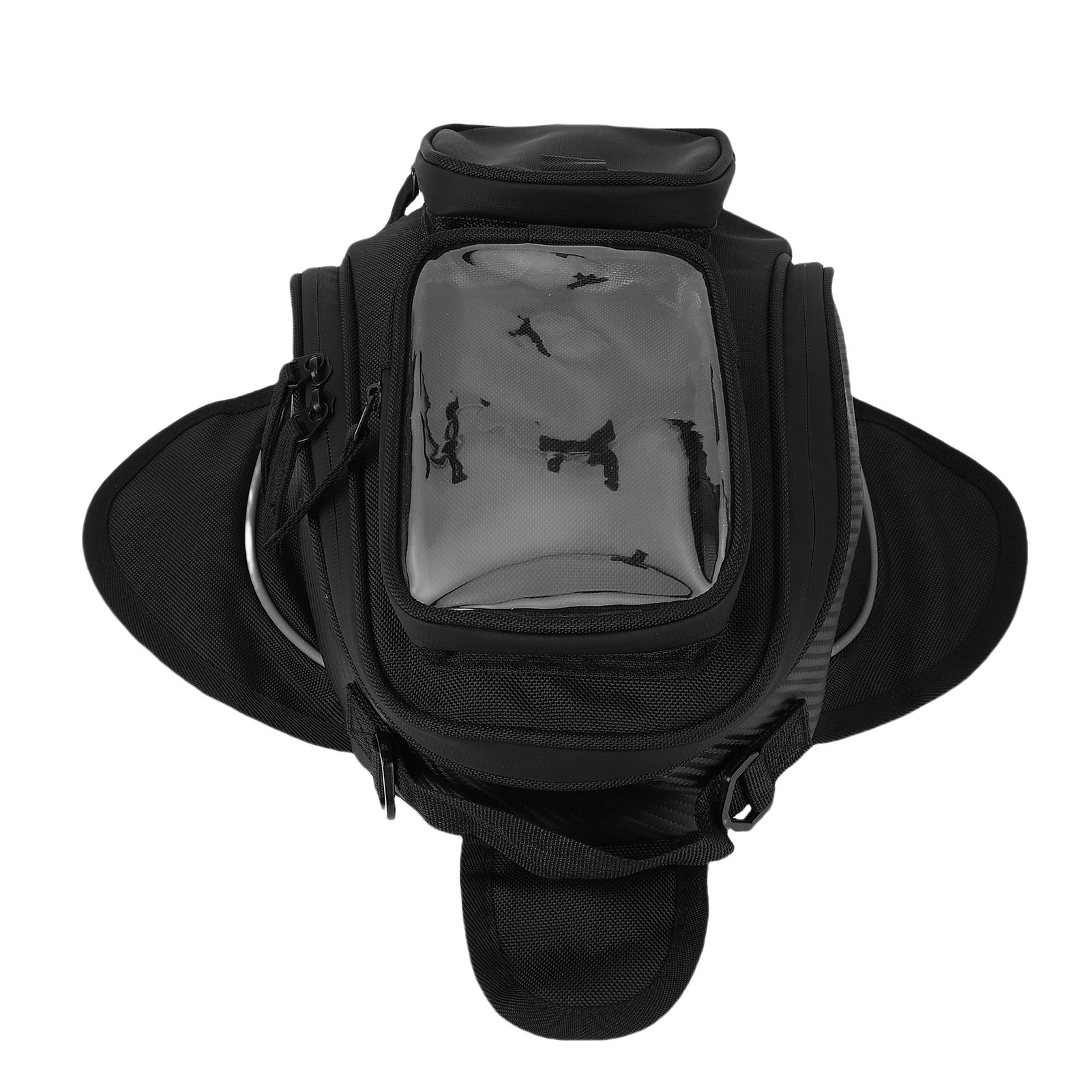 Magnetic Tank Bag - Black Universal Motorcycle Motorbike Riding Strong