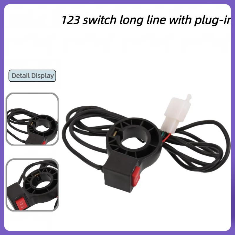 Motorcycle Gear Icon - Electric 3 Speed Module Handlebar 3