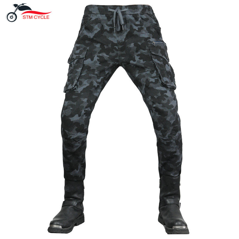 Men Camo Jeans Four Seasons Cy - Motorcycle Gear Testing ulasan dan harga