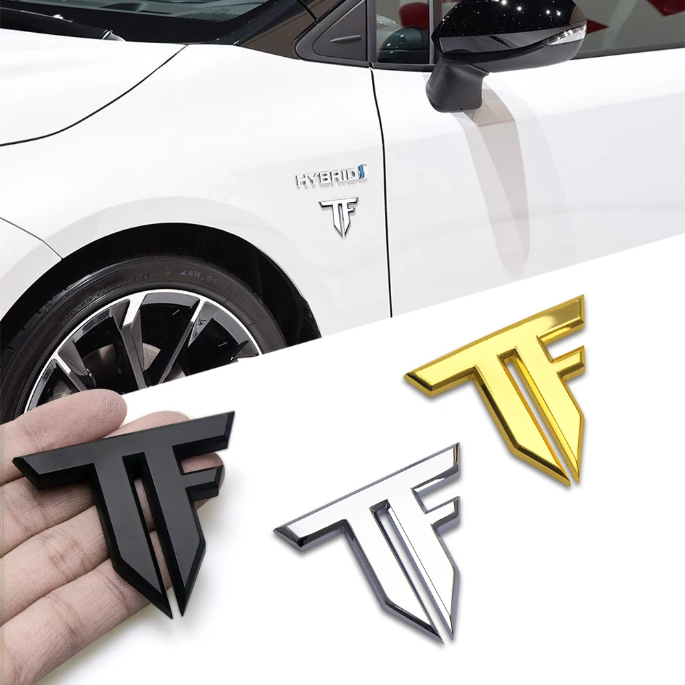 1pc 3D Metal TF Emblem Badge C - Motorcycle Gear Icon ulasan dan harga