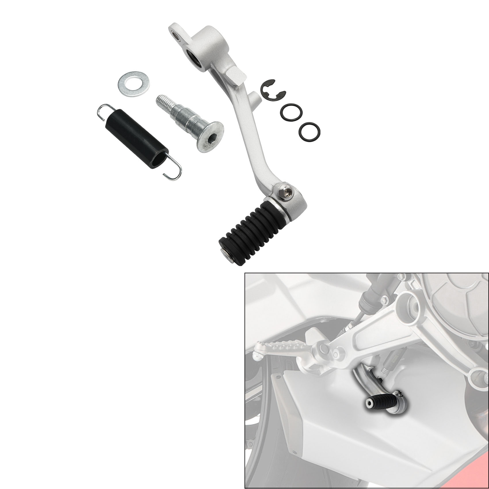 Rear Brake Pedal Foot Lever or - Motorcycle Gear Guide ulasan dan harga
