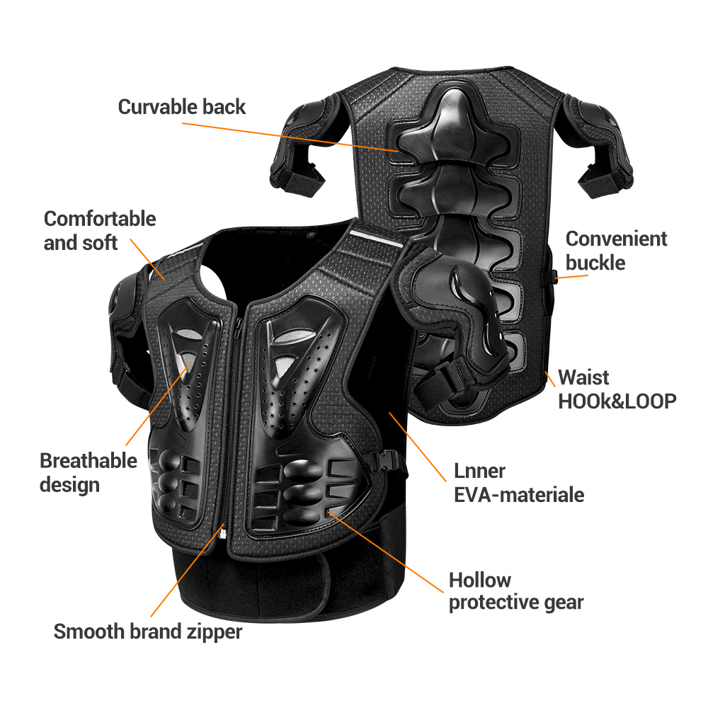 Motorcycle Body Armor Anti-Fal - Motorcycle Gear Vest ulasan dan harga