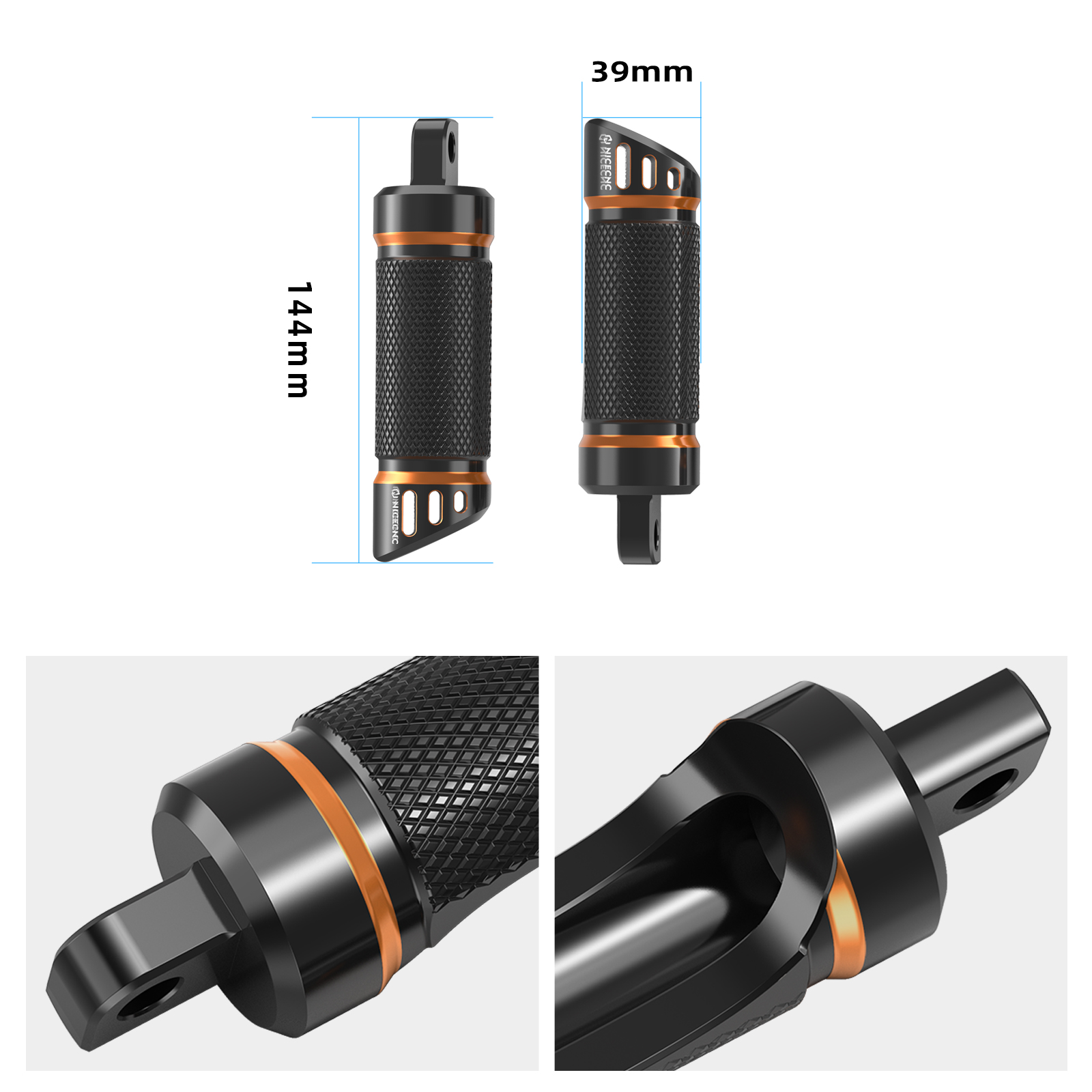 Motorcycle Passenger Footpegs/ - Xs Motorcycle Gear ulasan dan harga