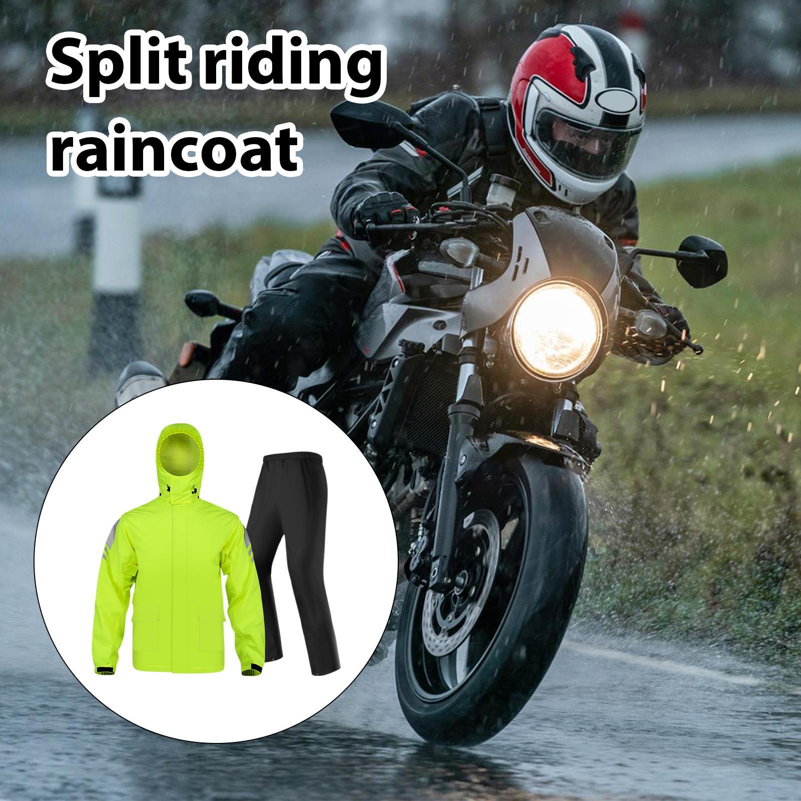 Waterproof Rain Suits for Men  - Motorcycle Gear Rain ulasan dan harga