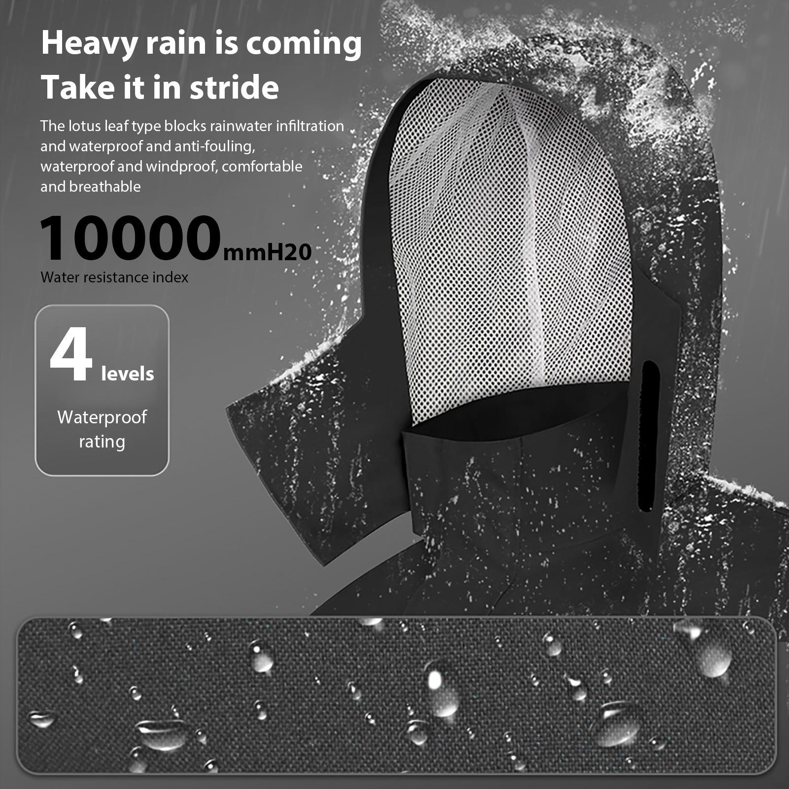 Waterproof Rain Suits for Men  - Motorcycle Gear Rain ulasan dan harga
