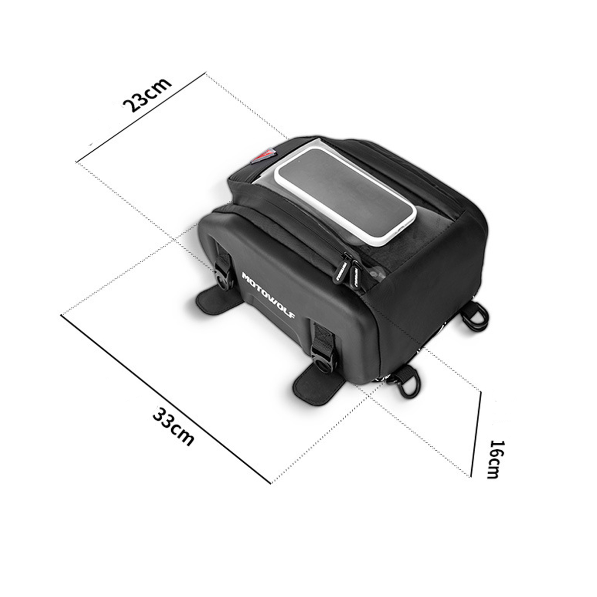 Motorcycle Tank Bag Waterproof - Magnetic Tank Bag ulasan dan harga