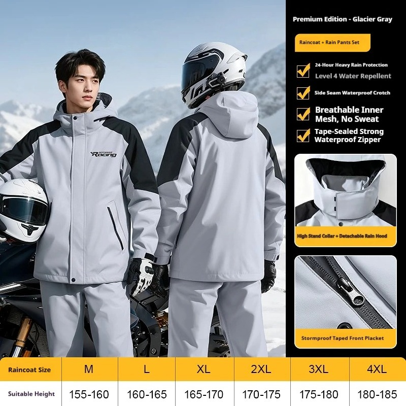 Motorcycle Split Riding Rainco - Motorcycle Gear Rain ulasan dan harga