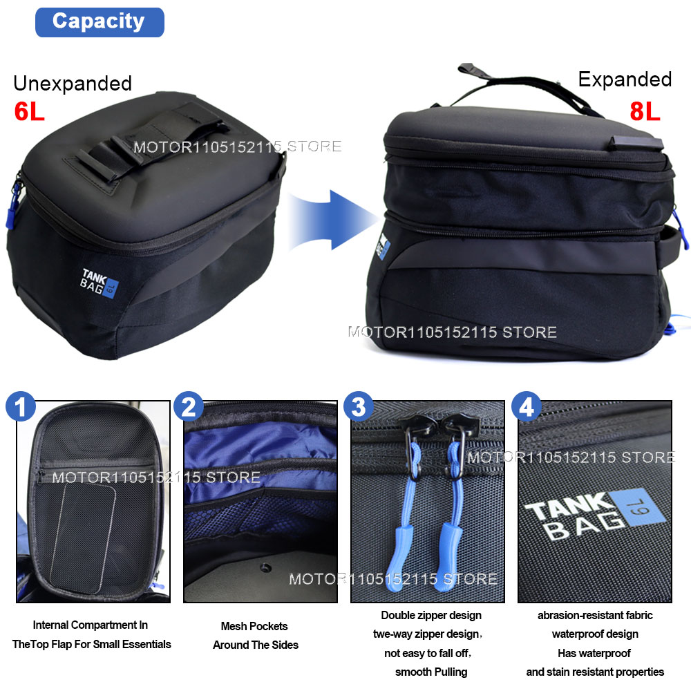 New For Suzuki V-Strom 650 100 - Magnetic Tank Bag ulasan dan harga