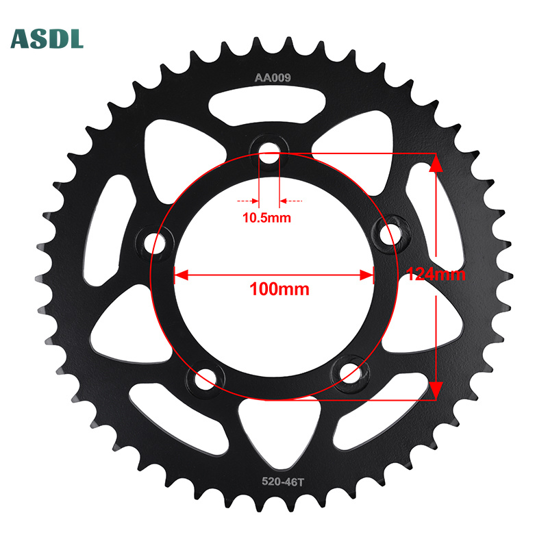 520 46T 15T Motorcycle Front R - Motorcycle Gear Icon ulasan dan harga