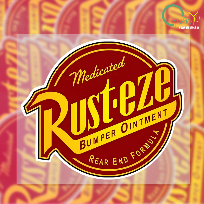 Creative RUSTEZE Car Sticker A - Motorcycle Gear Equipment ulasan dan harga