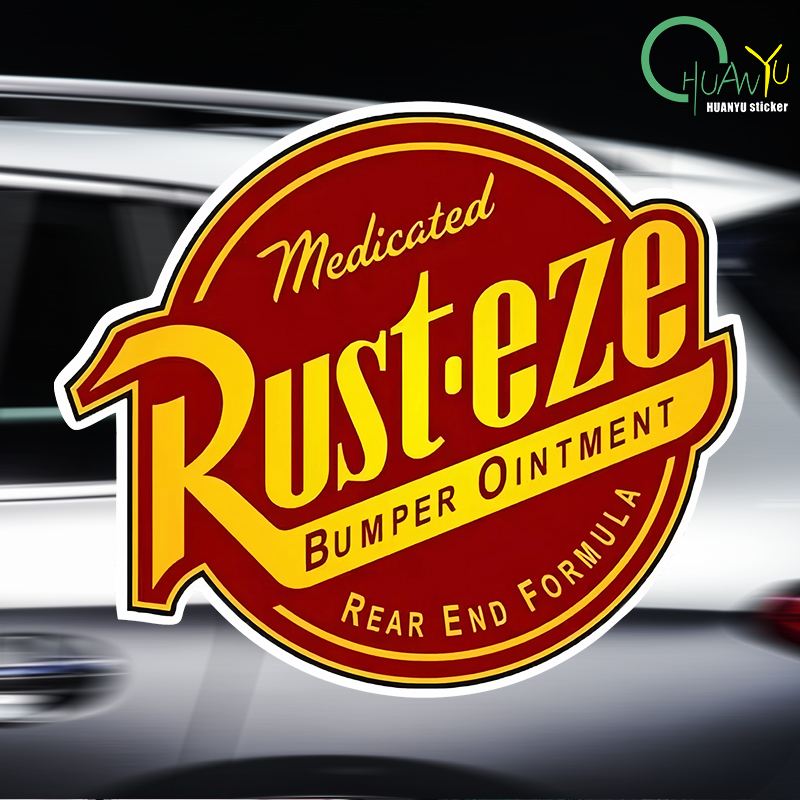 Creative RUSTEZE Car Sticker A - Motorcycle Gear Equipment ulasan dan harga