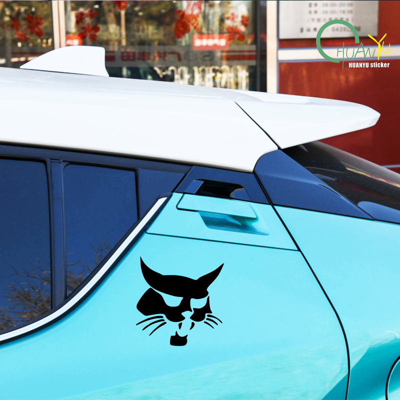 for Bobcat Head Silhouette Car - Motorcycle Gear Equipment ulasan dan harga