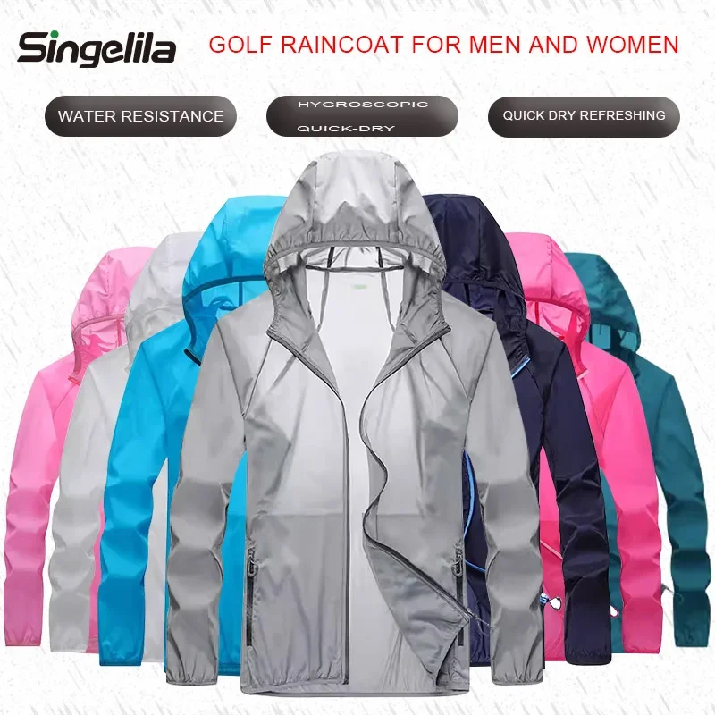 Golf Raincoat Lightweight Jack - Motorcycle Gear Rain ulasan dan harga
