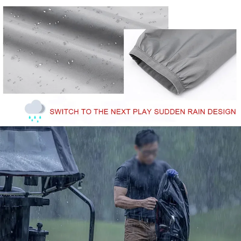 Golf Raincoat Lightweight Jack - Motorcycle Gear Rain ulasan dan harga