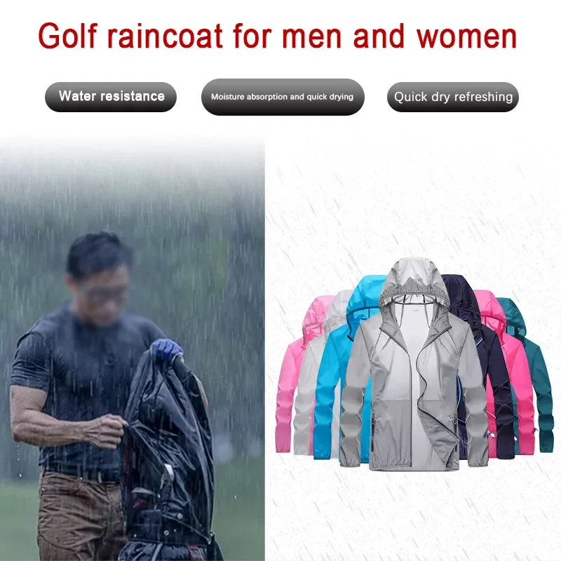 Golf Raincoat Lightweight Jack - Motorcycle Gear Rain ulasan dan harga