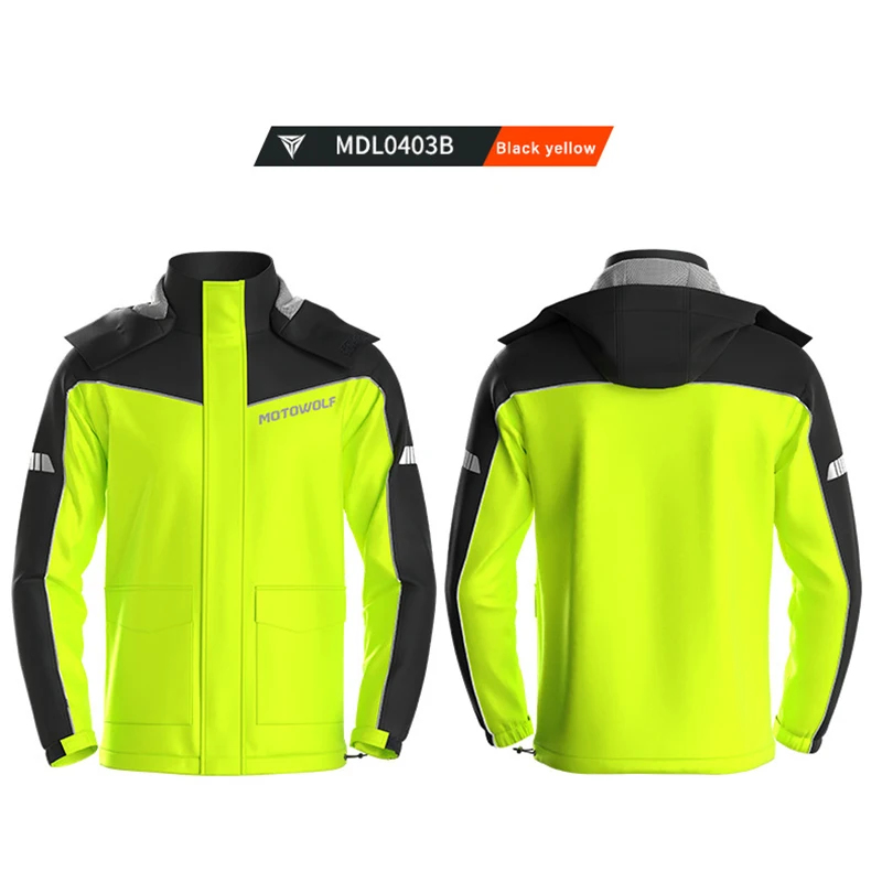 MOTOWOLF Motorcycle Raincoat A - Motorcycle Gear Rain ulasan dan harga