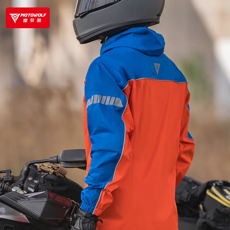 MOTOWOLF Motorcycle Raincoat A - Motorcycle Gear Rain ulasan dan harga