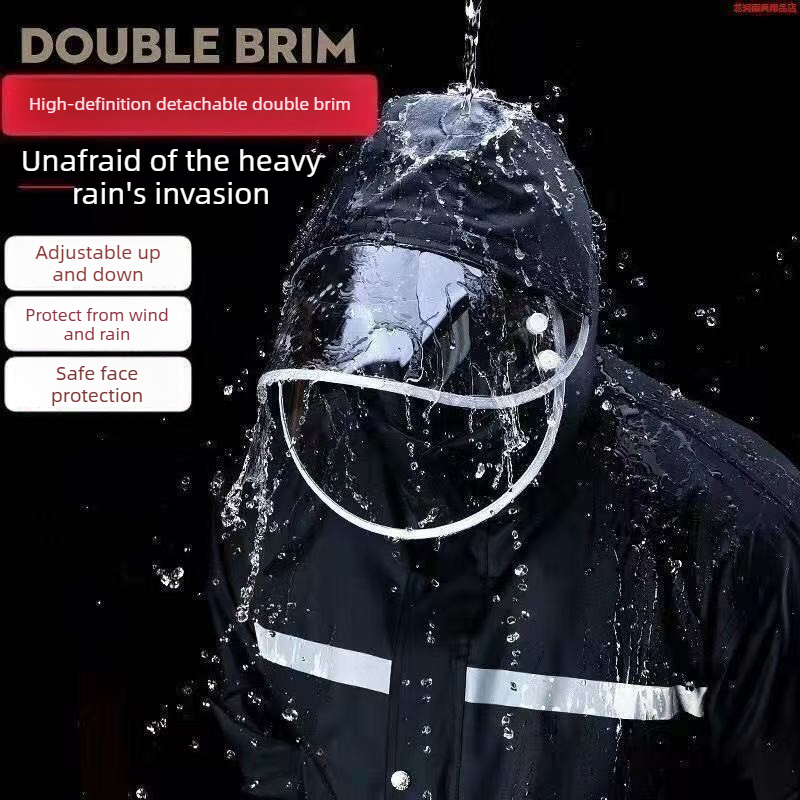9XL Fat Man Reflective Waterpr - Motorcycle Gear Rain ulasan dan harga