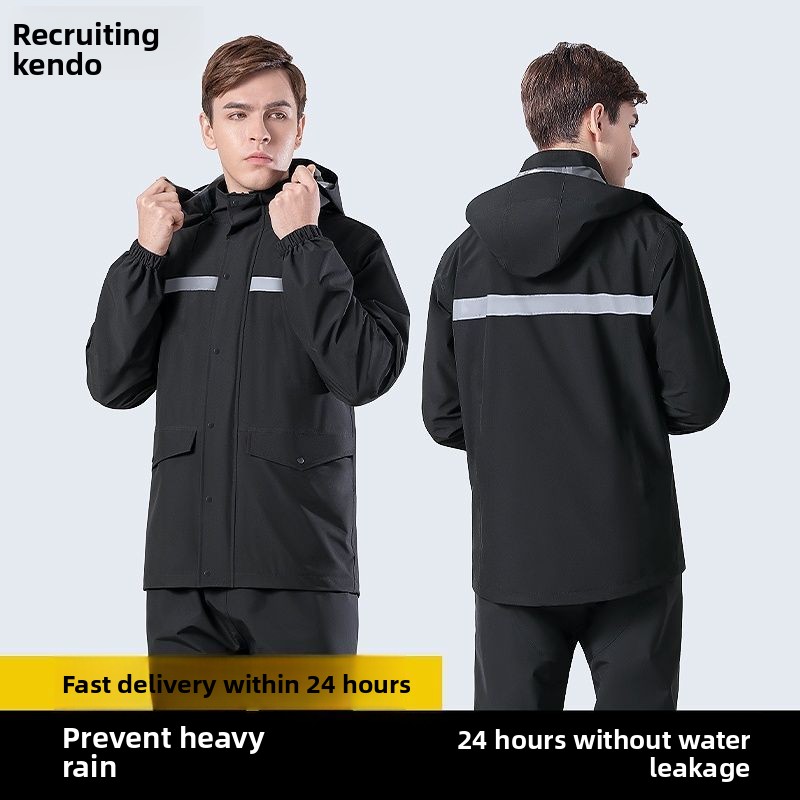 9XL Fat Man Reflective Waterpr - Motorcycle Gear Rain ulasan dan harga