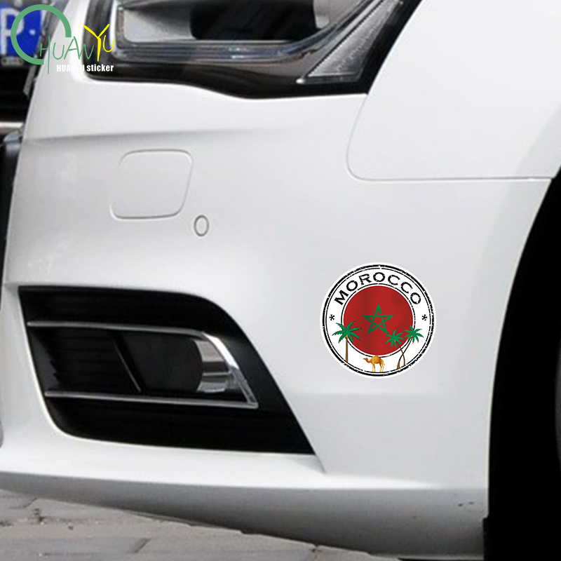 Creative Morocco Stickers Moro - Motorcycle Gear Equipment ulasan dan harga