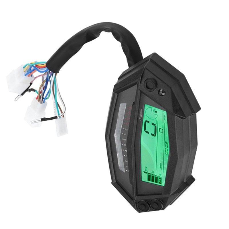 A30P-Motorcycle Gauge LCD Spee - Motorcycle Gear Icon ulasan dan harga