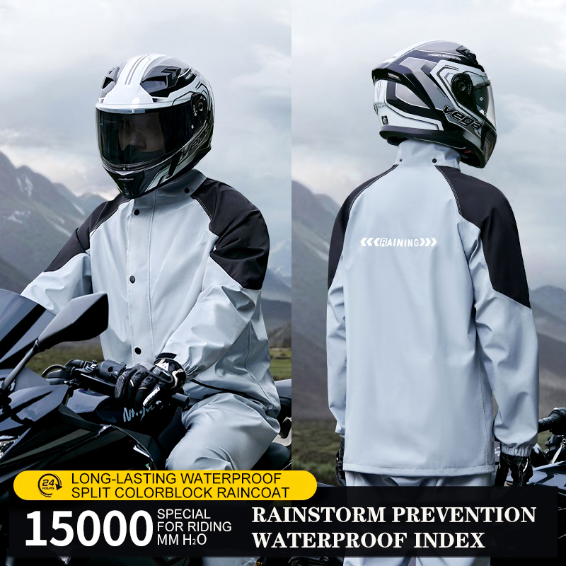 Men & Women Rain Suit Jackets  - Motorcycle Gear Rain ulasan dan harga