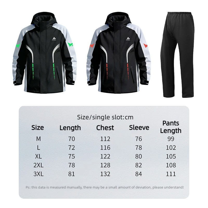Motorcycle Rain Suit Men Water - Motorcycle Gear Rain ulasan dan harga