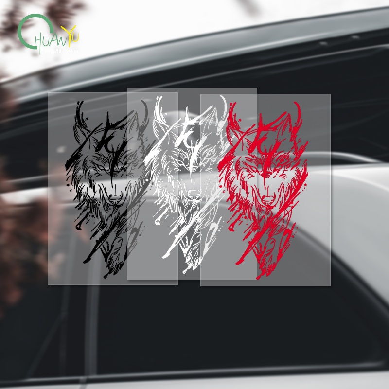 Dark magic wolf car decals car - Motorcycle Gear Equipment ulasan dan harga