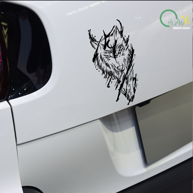 Dark magic wolf car decals car - Motorcycle Gear Equipment ulasan dan harga