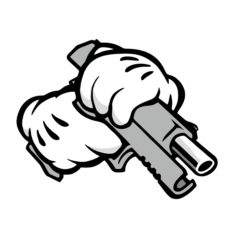 Buy Handlebar Gun And Stick-It - Motorcycle Gear Icon ulasan dan harga
