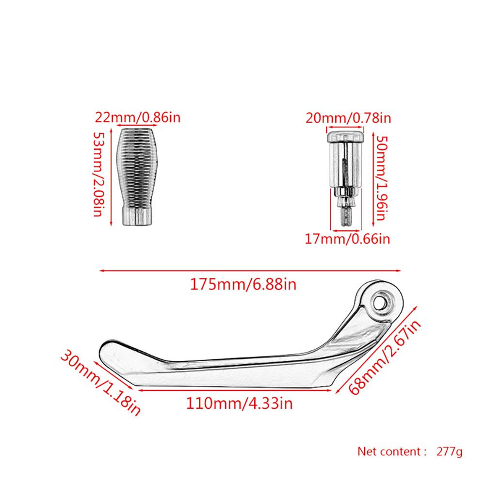 Universal Motorcycle CNC Alumi - Motorcycle Gear Icon ulasan dan harga