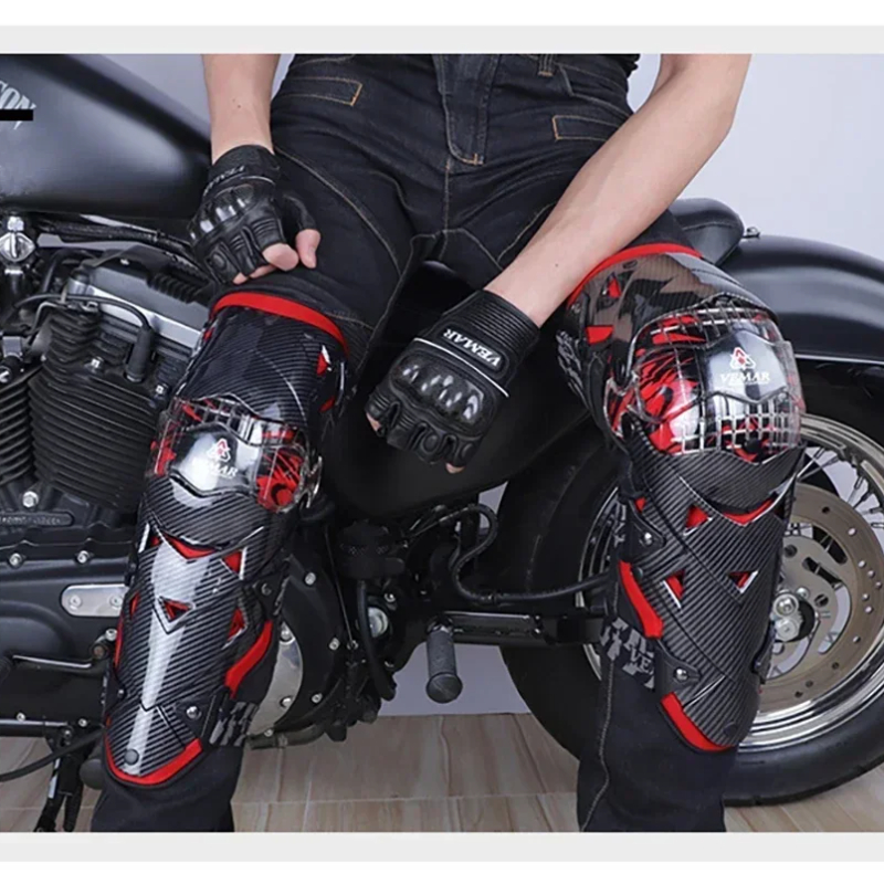 Motocross Outdoor Racing Knee  - Motorcycle Gear Equipment ulasan dan harga